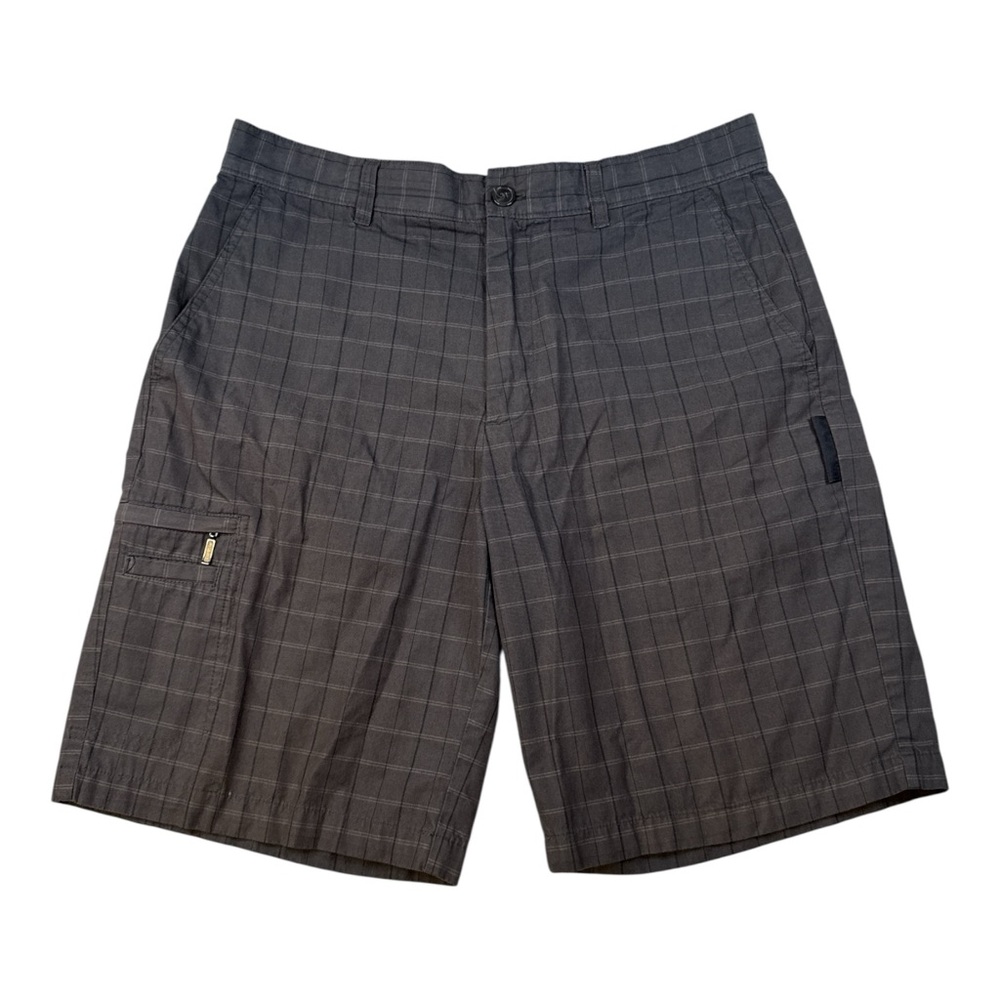 Greg Norman Plaid Golf Shorts Men’s 32
